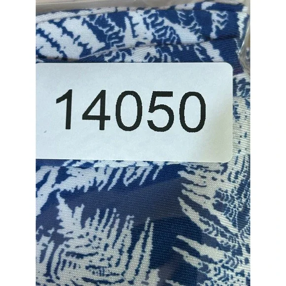 Tranquility by Colorado Clothing Womens Skort XL Blue White Fern Print - Picture 7 of 7